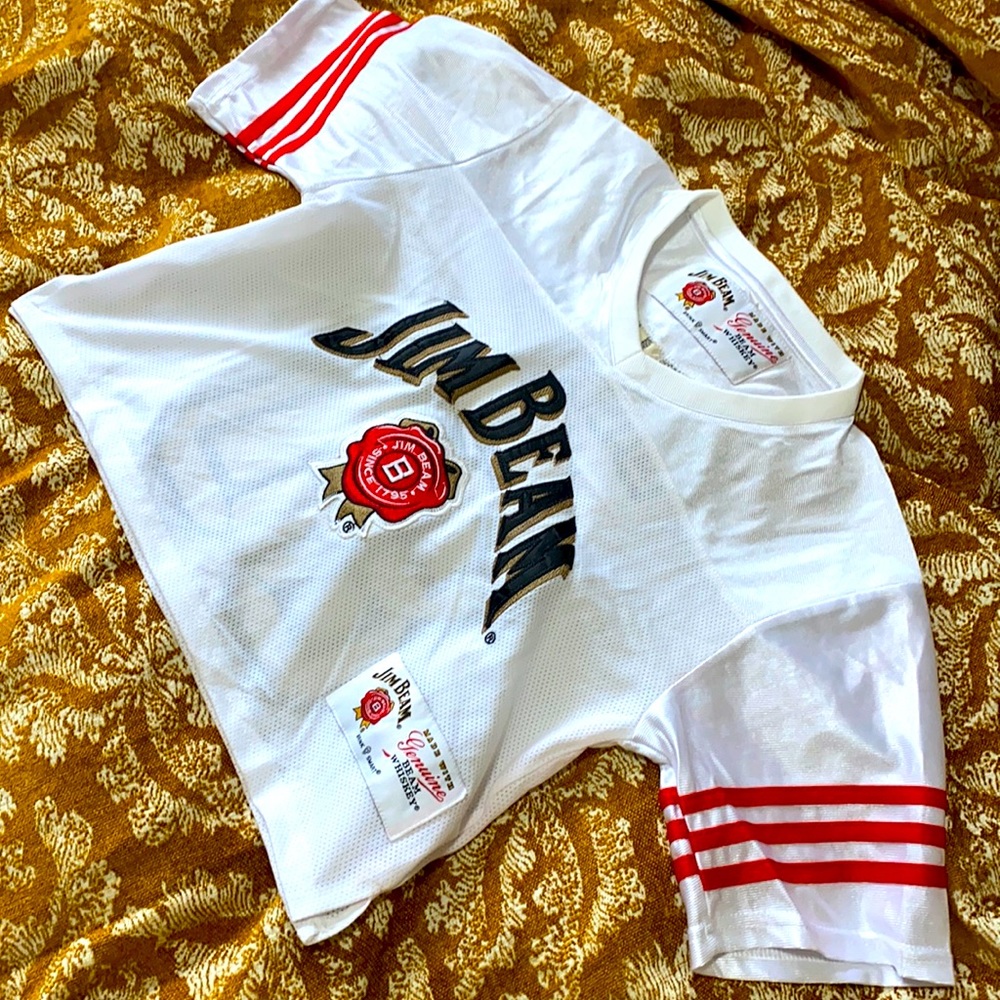 Brand new without tags Jim beam crop jersey women’s size small